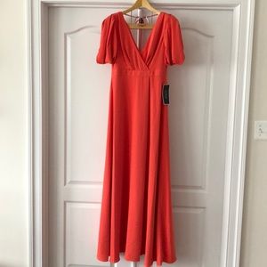 NWT J Crew Felicity Long Gown Sweet Persimmon 4